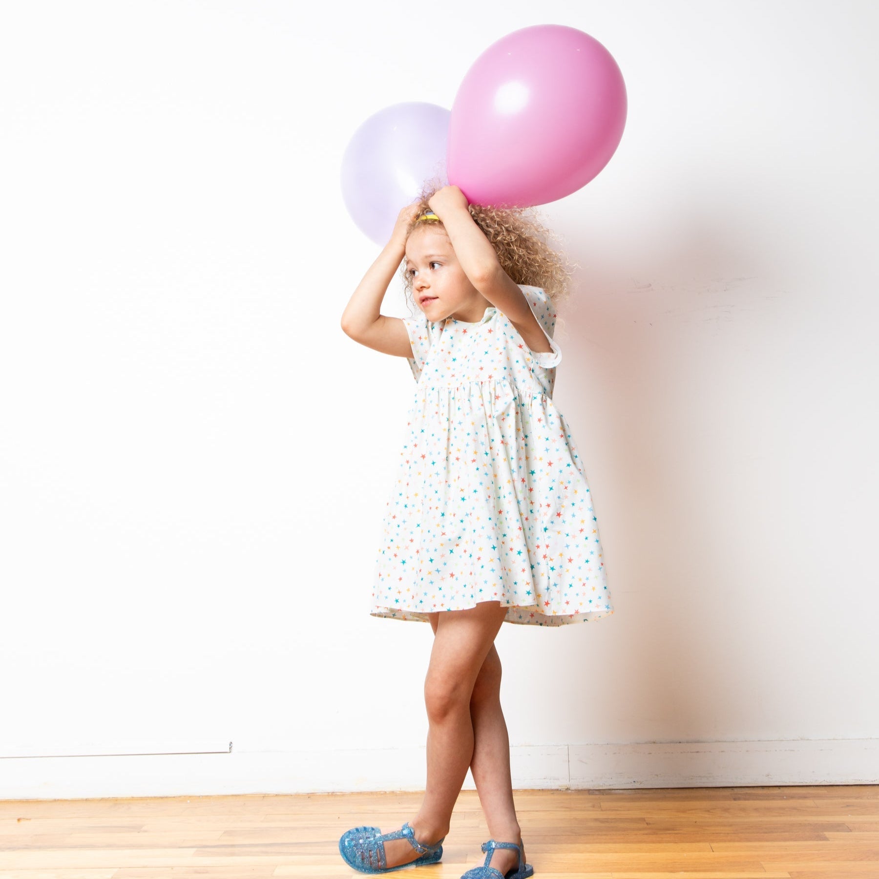 Girl wearing dress