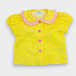 Sunny Yellow Daisy Top