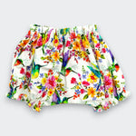 New Arrival: Cotton Hummingbird Garden Dress. Matching Bloomer