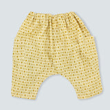 Comfortable Cotton Beige Harem Pants for Babies and Kids