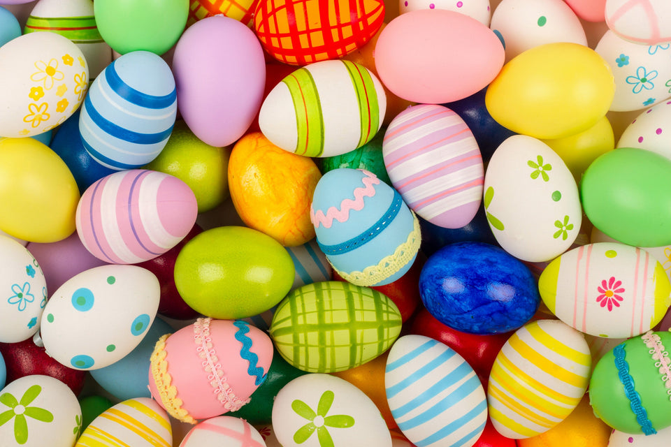 Hoppy Easter Egg Painting Fun for Kids with Little Moony