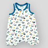 Taco Playsuit - Interlock Knit Baby Romper with Taco Prints