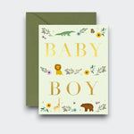Greeting Card Baby Boy Storybook