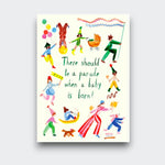 Greeting Card Baby Parade