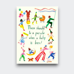 Greeting Card Baby Parade