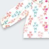 Bow-Print Lounge Set Details Little Moony