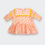 Pink Floral Dress for Little Moony
