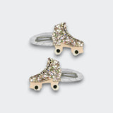 Little Moony Disco Roller Skate Shoes Hair Clip for Baby girls and kids