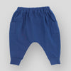 Cozy Night Sea Blue Cotton Knit Jogger Pants