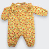 Sunny Floral Flannel Romper