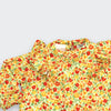 Sunny Floral Flannel Romper Detail View