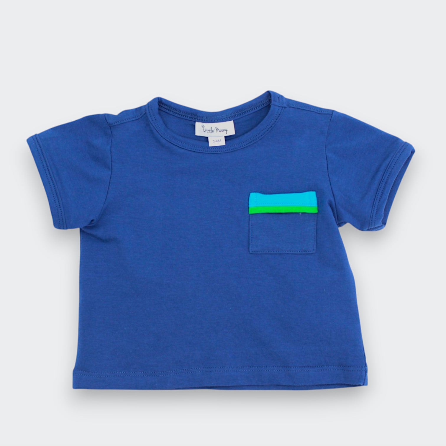 blue tee