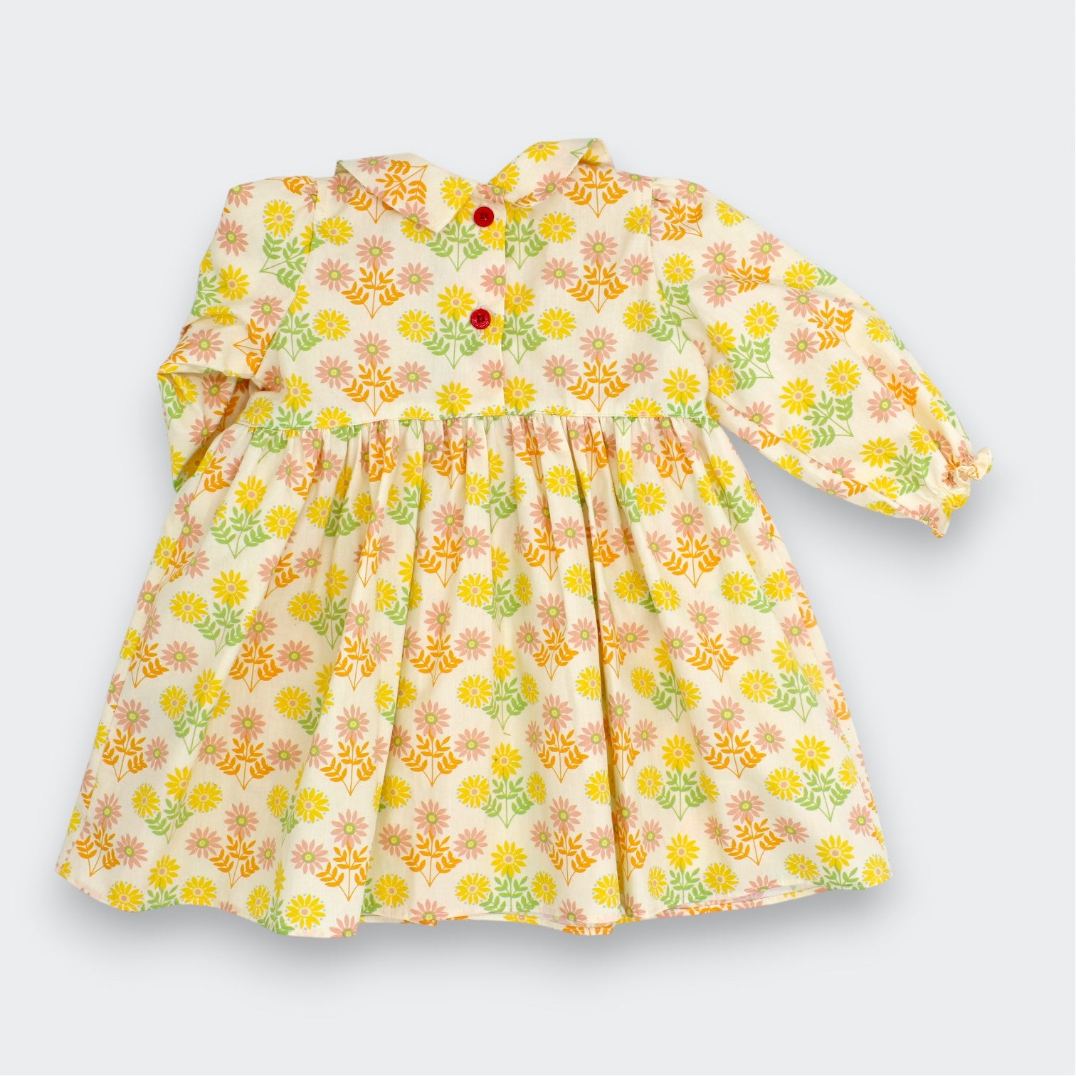 meadow dress in cotton poplin Rebecca Taylor LA VIE Meadow Floral Poplin Dress