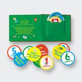 Little Moony A Baby's Gift boxed set featuring Goodnight Moon and The Runaway Bunny hardcover children's books. Page view.