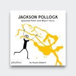 Little Moony Book Collection Jackson Pollock abstract artwork with colorful paint splashes and expressive