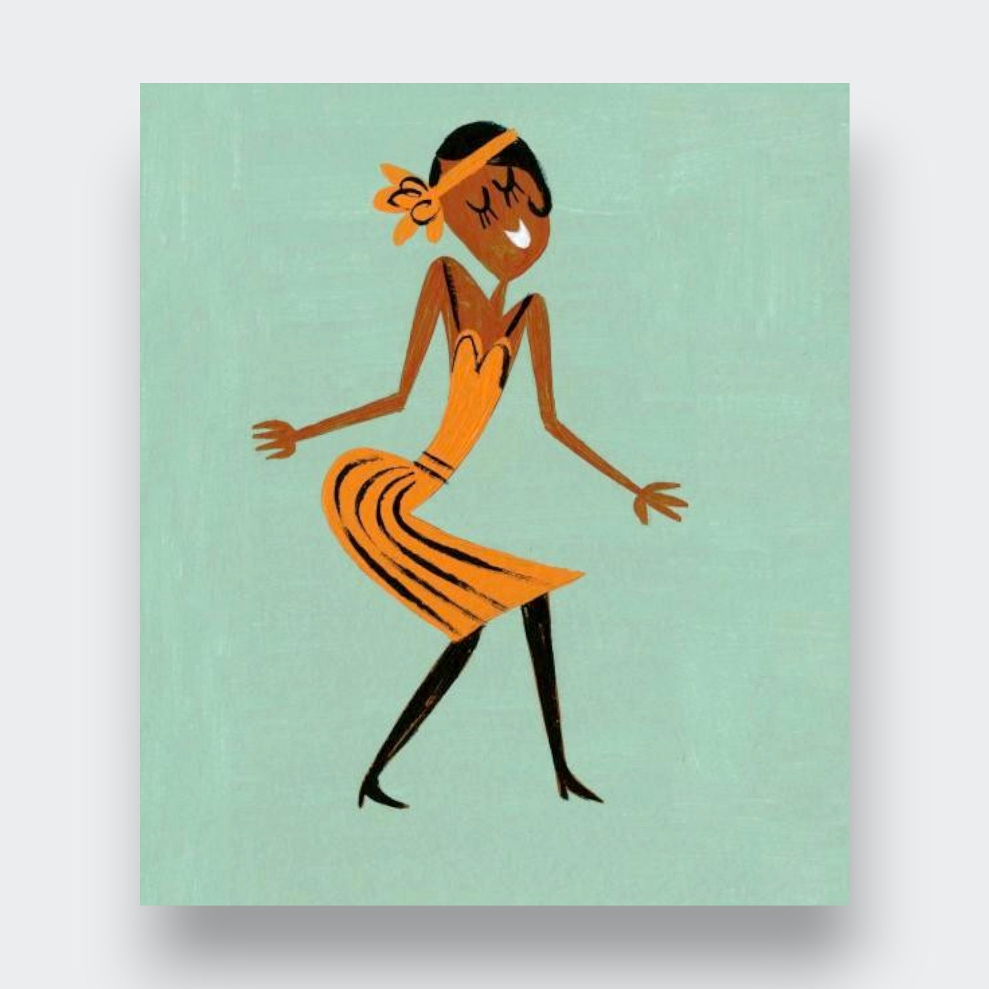 Little Moony Josephine hardcover picture book with beautifully illustrated pages for children. Page sample 2