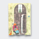 Little Moony This Is Paris hardcover travel book with charming illustrations of Paris for kids. Sample page grandmother.