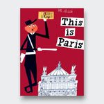 Little Moony This Is Paris hardcover travel book with charming illustrations of Paris for kids.