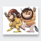 Little Moony Where the Wild Things Are children’s book about adventure and imagination. Page view 2.