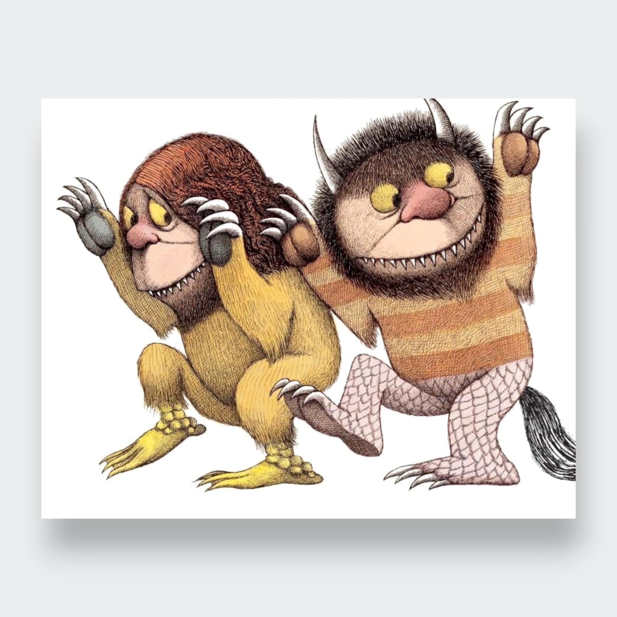 Little Moony Where the Wild Things Are children’s book about adventure and imagination. Page view 2.