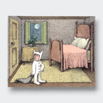 Little Moony Where the Wild Things Are children’s book about adventure and imagination. Page view.