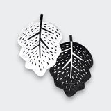 Little Moony leaf crinkle sensory toy, a soft baby developmental toy for newborns and infants