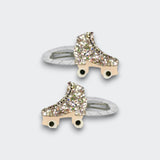 Little Moony Disco Roller Skate Shoes Hair Clip for Baby girls and kids