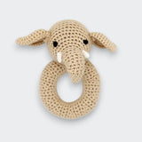 Little Moony Elephant Rattle for babies