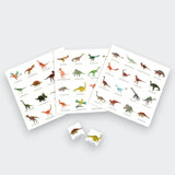 Little Moony Dinosaur Bingo family game for kids. Detailed view.