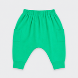 Jade Green Knit Jogger Pants