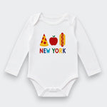Little Moomy New York Foodie Bodysuit