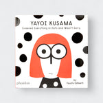 Little Moony Book Collection Yayoi Kusama artwork covered in colorful polka dots