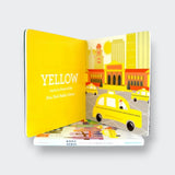 Little Moony A Book of Colors (Hello, World) - Engaging Early Learning for Little Readers. Page view, yellow taxi.