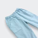 Patch Pock Pants in Breezy Blue