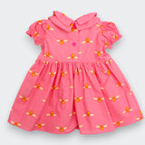 Little Moony Honey Bee Dress Back