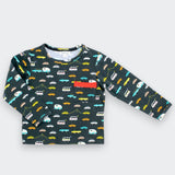 Cars and Campers Long Sleeve Top