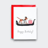 Mini Small Petite Cards Cake Delivery Dog