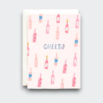 Mini Small Petite Cards Cheers, Darling