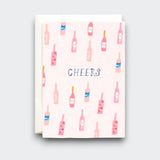 Mini Small Petite Cards Cheers, Darling