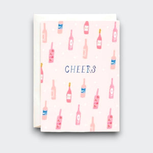 Mini Small Petite Cards Cheers, Darling