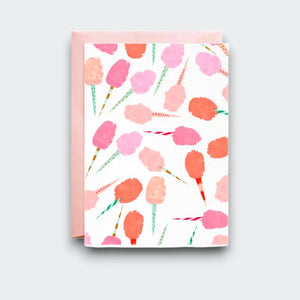 Mini Small Petite Cards More Cotton Candy, Please!