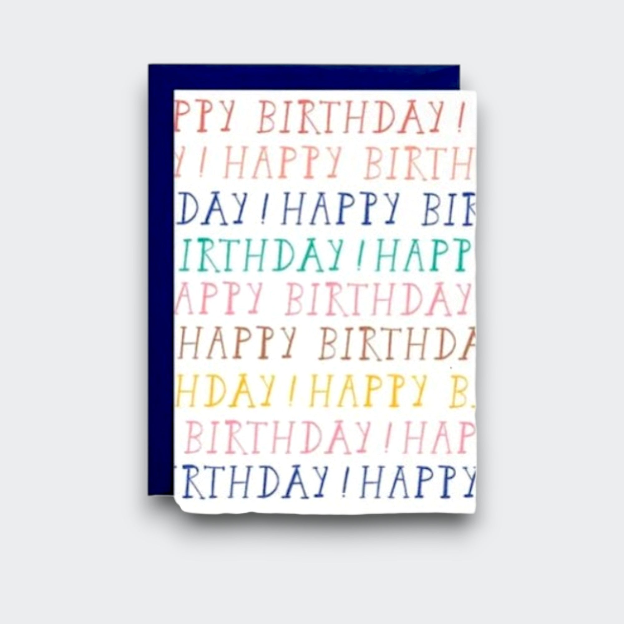 Small Petite Cards Happy Happy Happy Birthday!