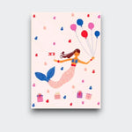Mini Small Petite Cards Mermaid Birthday