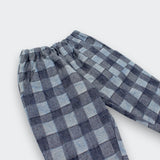 Denim Check Explorer Harem Pants