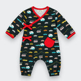 Cars Cotton Baby Wrap Romper