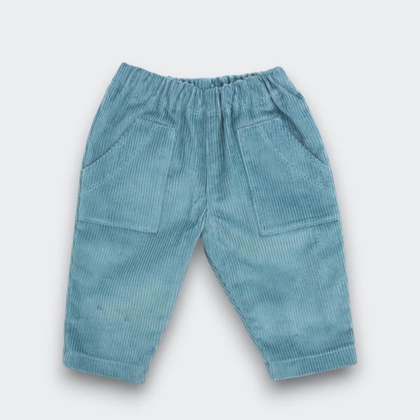 Rain Blue Corduroy Pants – Little Moony
