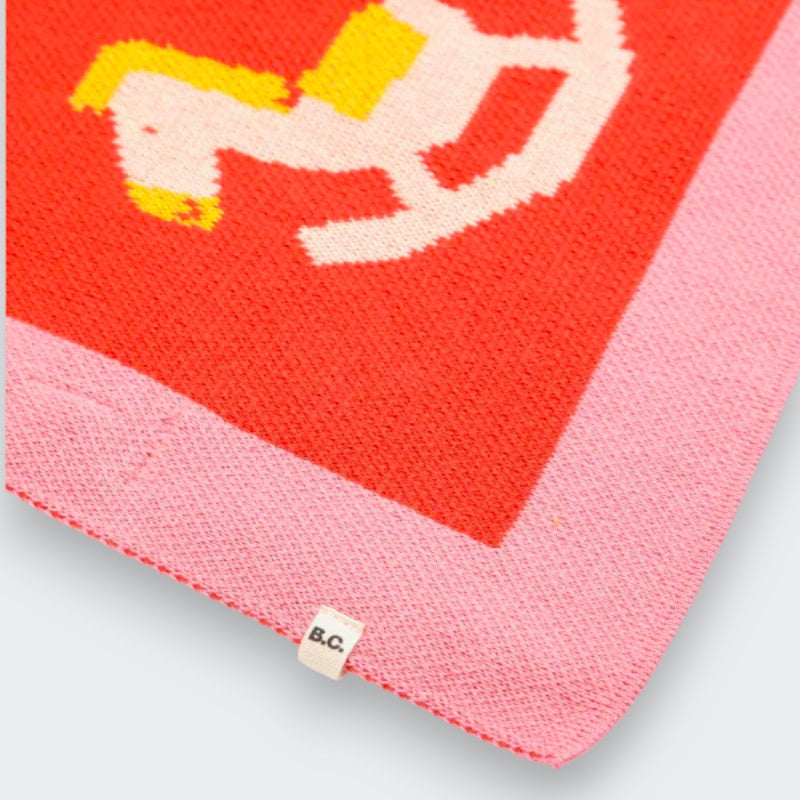 Pink Blanket and Bootie Gift Set Little Moony