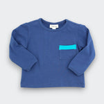soft Sea Blue Long Sleeve Tee