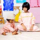 Girl in Sunshine Daisy Flannel Dress