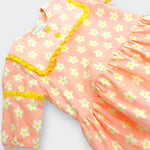 Pink Floral Dress for Little Moony Details